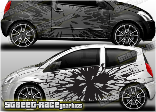 Citroen C2 rally graphics 005