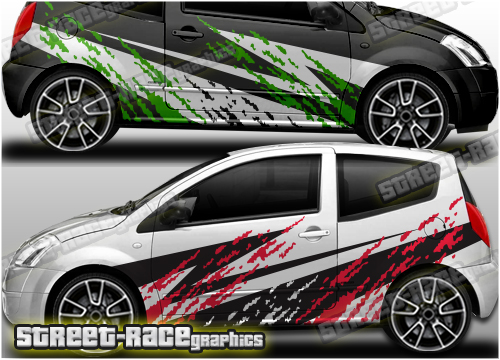 Citroen C2 rally graphics 008