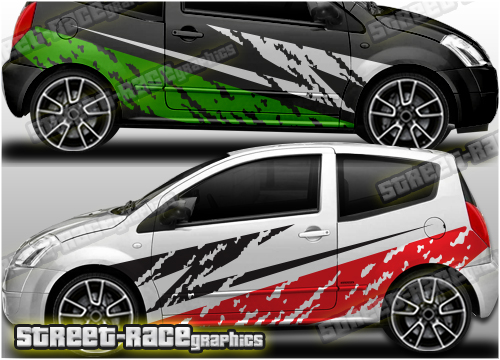 Citroen C2 rally graphics 009