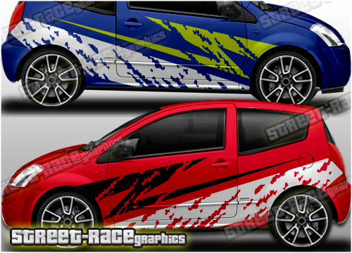 Citroen C2 rally graphics 009 - Image 2