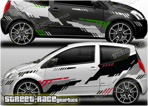 Citroen C2 rally graphics 010