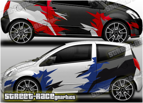 Citroen C2 rally graphics 011