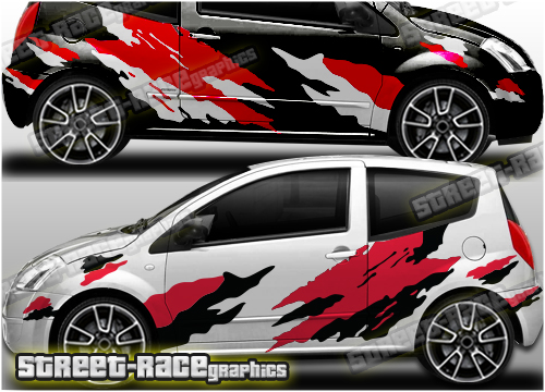 Citroen C2 rally graphics 012