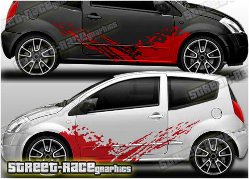 Citroen C2 rally graphics 015