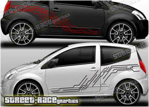 Citroen C2 rally graphics 016