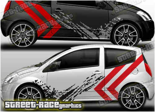 Citroen C2 rally graphics 018