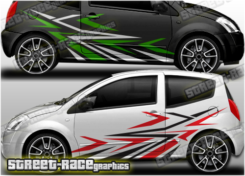 Citroen C2 rally graphics 019