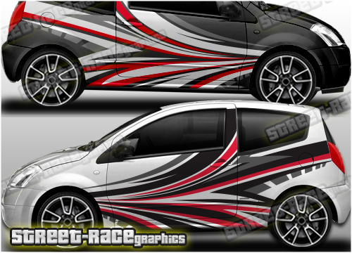 Citroen C2 rally graphics 021