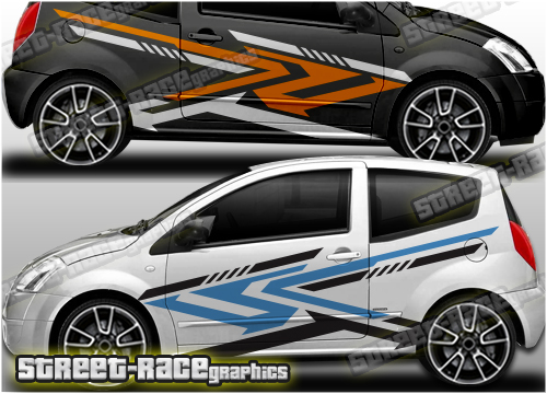 Citroen C2 rally graphics 022
