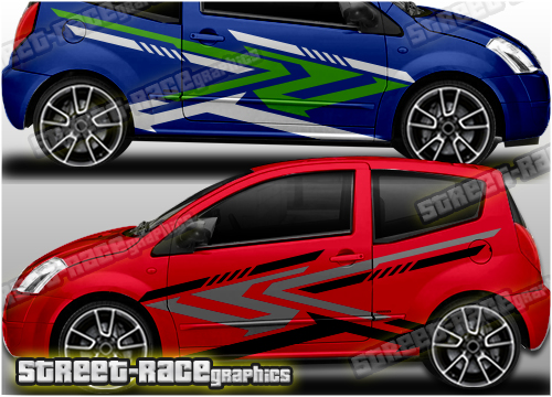 Citroen C2 rally graphics 022 - Image 2