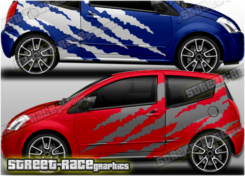 Citroen C2 rally graphics 023 - Image 2