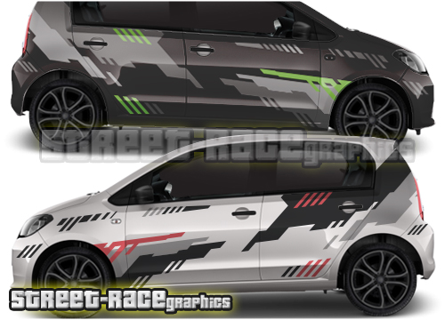 Skoda Citigo rally graphics 010