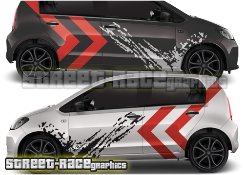 Skoda Citigo rally graphics 018