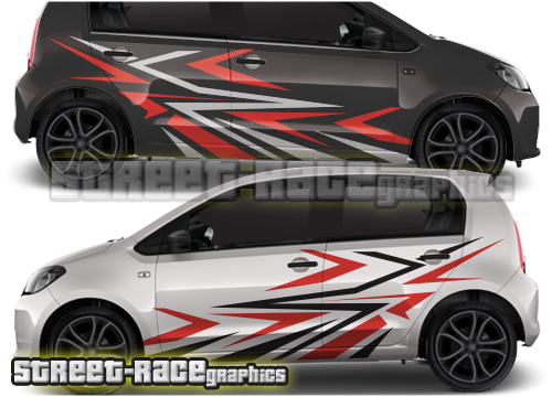 Skoda Citigo rally graphics 019