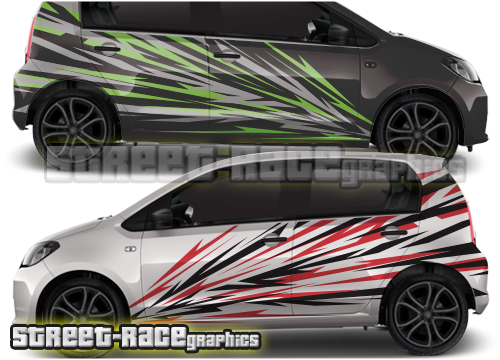 Skoda Citigo rally graphics 024