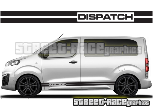 Citroen Dispatch / Jumpy racing stripes 001