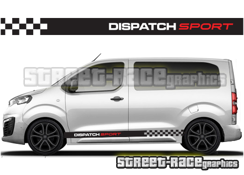 Citroen Dispatch / Jumpy racing stripes 003 - SPORT