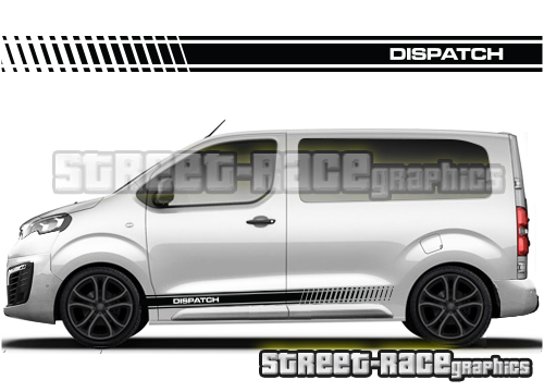 Citroen Dispatch / Jumpy racing stripes 009