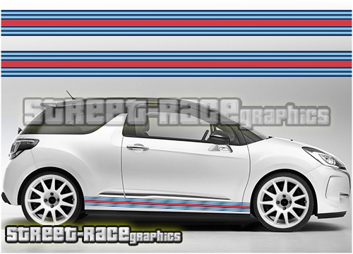 Citroen Martini racing stripes 001