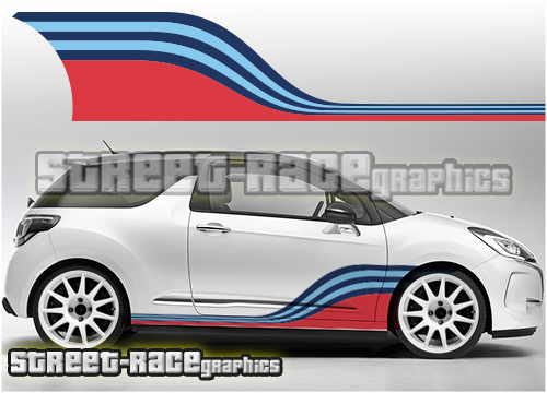 Citroen Martini racing stripes 007
