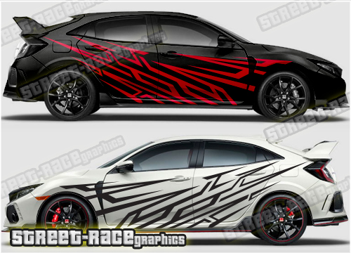 Honda Civic rally graphics 014