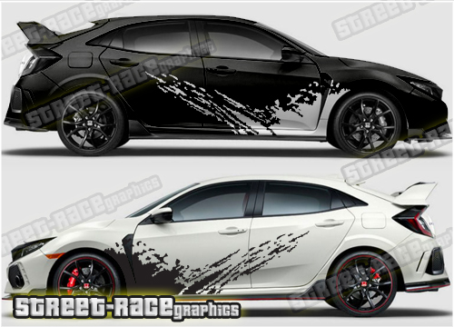 Honda Civic rally graphics 015