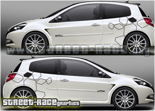 Renault Clio sides 055A diamonds B