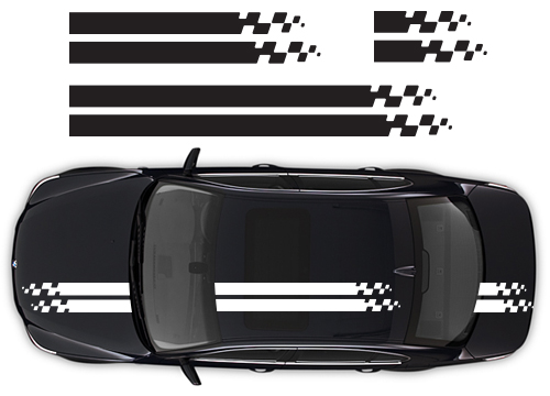 Renault Clio/Twingo 045 OTT racing stripes - Image 2