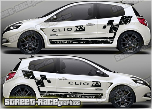 Renault Clio MK3 large 005 R3 rally sides