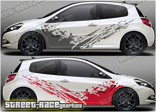 Renault Clio MK3 large 025 mud splatter