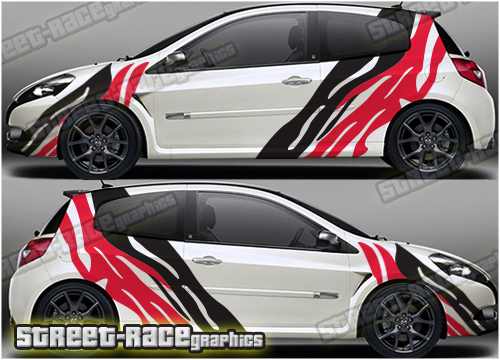 Renault Clio MK3 large 034 -Tiger stripes