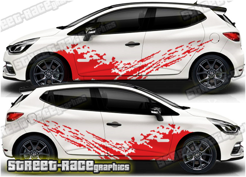 Clio MK4 rally graphics 025