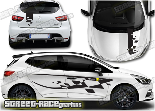 Clio MK4 rally graphics 032