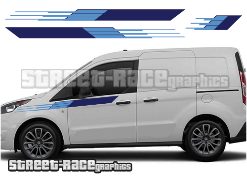 Ford Transit Connect 001 M-SPORT graphics