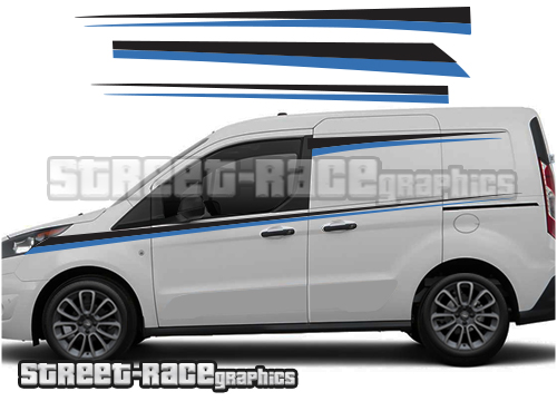 Ford Transit Connect 004 M-SPORT graphics
