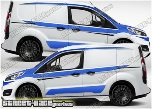 Ford Transit Connect M-SPORT Full stripes 030 - Image 2