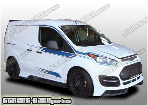 Ford Transit Connect M-SPORT Full stripes 048A