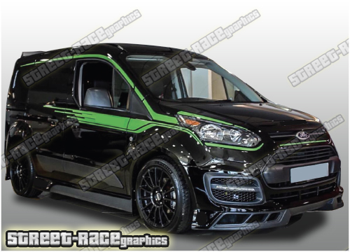 Ford Transit Connect M-SPORT Full stripes 049A