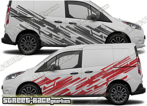 Ford Transit Connect Rally 004 graphics