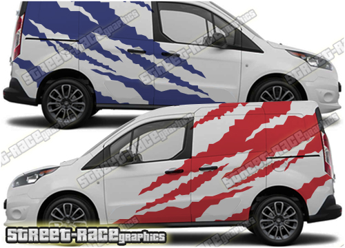 Ford Transit Connect Rally 015 graphics