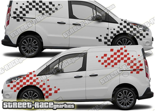 Ford Transit Connect Rally 017 graphics