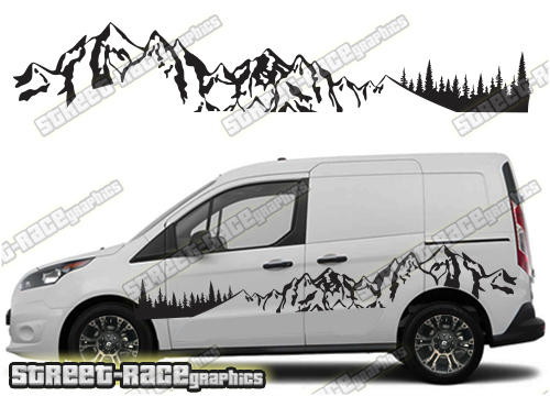 Ford Transit Connect 026 - Mountain Edition graphics