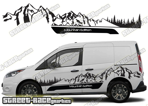 Ford Transit Connect 027 - Mountain Edition graphics