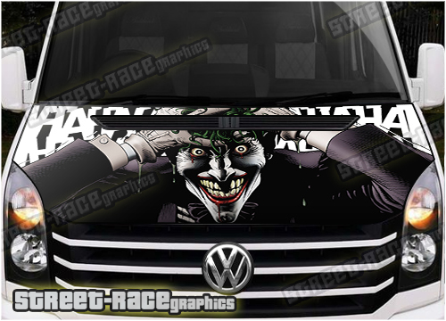 126 - VW Crafter / Mercedes Sprinter bonnet wrap (Joker)