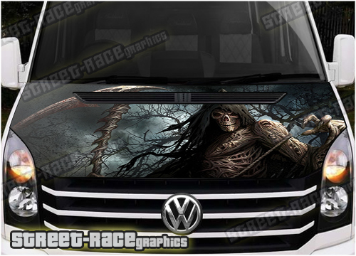 218 - VW Crafter / Mercedes Sprinter bonnet wrap (Reaper)