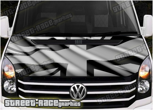 733 - VW Crafter / Mercedes Sprinter bonnet wrap (Union Jack)
