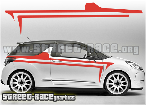 Citroen DS3 R5 rally sticker kit 066