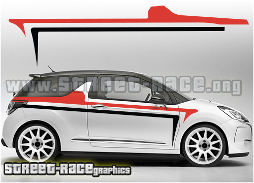 Citroen DS3 R1 rally sticker kit 067