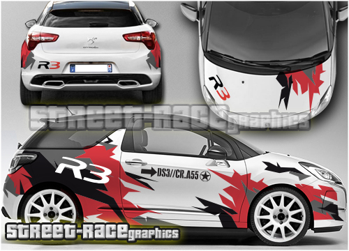 Citroen DS3 rally graphics 013