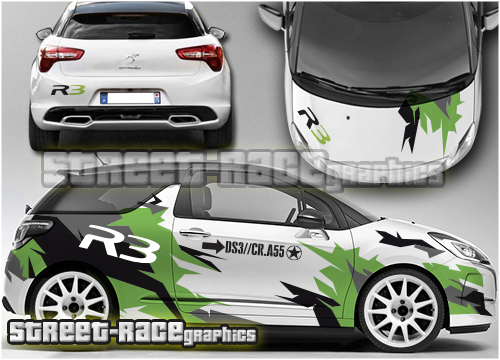 Citroen DS3 rally graphics 013 - Image 2